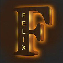 Carica l'immagine nel visualizzatore di Gallery, Personalized Custom Letter Lamp English Name Lamp
