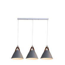 Carica l'immagine nel visualizzatore di Gallery, Nordic Dining Room Chandelier Creative Art Simple Personality Macaron Bedroom Bar Lamp
