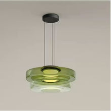 Carica l'immagine nel visualizzatore di Gallery, Living Room Dining Room High-grade Glass Chandelier Simple Design Creative
