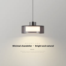 Carica l'immagine nel visualizzatore di Gallery, Lampada Sospesa in Rame e Vetro – Design Moderno e Raffinato
