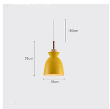 Carica l'immagine nel visualizzatore di Gallery, Nordic Style Dining Room Chandelier With Three Heads Modern Minimalist
