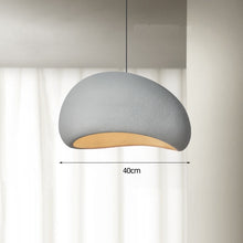 Carica l'immagine nel visualizzatore di Gallery, Lampadario Wabi Sabi – Riproduzione Artigianale in Materiali Organici
