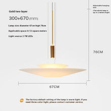 Carica l'immagine nel visualizzatore di Gallery, Modern Minimalist Chandelier Nordic Style Restaurant Acrylic
