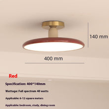 Carica l&#39;immagine nel visualizzatore di Gallery, Plafoniera LED Moderna – Minimal Chic da Camera
