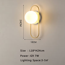 Carica l'immagine nel visualizzatore di Gallery, Modern Minimalist Hotel Living Room Background Wall Light
