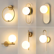 Carica l'immagine nel visualizzatore di Gallery, Modern Minimalist Hotel Living Room Background Wall Light
