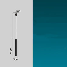 Carica l'immagine nel visualizzatore di Gallery, Lampada a Sospensione Cilindrica LED – Design Minimal in Ferro
