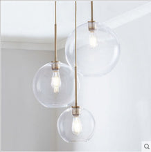 Carica l'immagine nel visualizzatore di Gallery, New Nordic living room bedroom bedside glass chandelier
