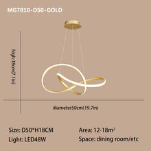 Carica l'immagine nel visualizzatore di Gallery, Lampadario Moderno
