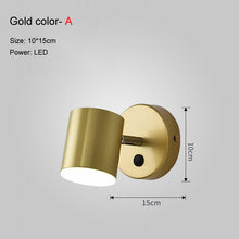 Carica l'immagine nel visualizzatore di Gallery, Bedside wall lamp

