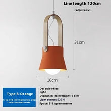 Carica l'immagine nel visualizzatore di Gallery, Lampada a Sospensione Nordic Style – Ideale per Ristoranti e Ambienti Lounge
