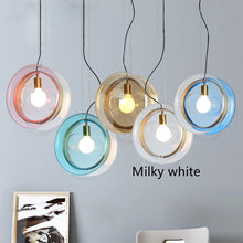 Carica l'immagine nel visualizzatore di Gallery, Lampadario Nordic Macaron in Vetro Artistico
