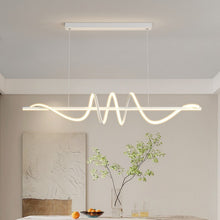 Carica l'immagine nel visualizzatore di Gallery, Three Ring Minimalist LED Long Bar Restaurant Pendant Light
