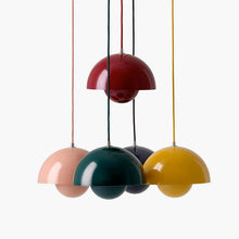 Carica l'immagine nel visualizzatore di Gallery, Lampadario Colorato a Cupola
