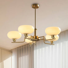 Carica l'immagine nel visualizzatore di Gallery, Living Room Chandelier Retro Cream Bedroom Dining Room Lamps
