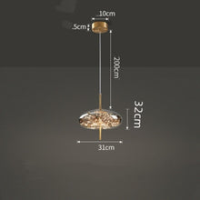 Carica l'immagine nel visualizzatore di Gallery, Creative Bedside Restaurant Small Chandelier
