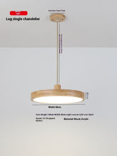 Carica l'immagine nel visualizzatore di Gallery, Log Single-head Droplight Japanese Style Round
