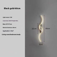 Carica l'immagine nel visualizzatore di Gallery, Simple Bedside Wall Lamp Living Room Background Wall Aisle Corridor Lamps
