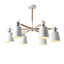 Carica l'immagine nel visualizzatore di Gallery, Simple Living Room Lamp Ceiling Lamp Solid Wood
