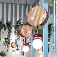 Carica l'immagine nel visualizzatore di Gallery, Colorful Creative Chandelier In The Restaurant
