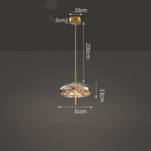 Carica l'immagine nel visualizzatore di Gallery, Creative Bedside Restaurant Small Chandelier
