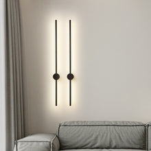 Carica l'immagine nel visualizzatore di Gallery, Rotatable Minimalist Strip Wall Lamp Simple Modern Living Room Wall Light Bulb
