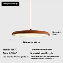 Carica l'immagine nel visualizzatore di Gallery, Dining Room Chandelier Macaron Flying Saucer Artistic Lamp
