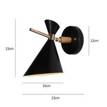 Carica l'immagine nel visualizzatore di Gallery, Wall Lamp Living Room And Hotel Guest Room Bedroom Bedside Aisle Iron Pink Home Decoration Lamps
