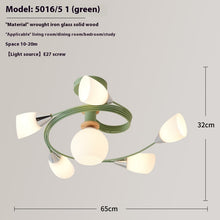 Carica l&#39;immagine nel visualizzatore di Gallery, Ceiling Light Simple Restaurant Iron Droplight
