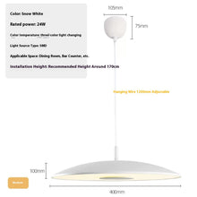 Carica l'immagine nel visualizzatore di Gallery, Modern Minimalistic Personalized Bauhaus Style Restaurant UFO Chandelier
