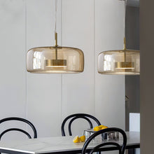 Carica l'immagine nel visualizzatore di Gallery, Art Glass Restaurant Bar Bedside Single Head Hanging

