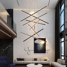 Carica l'immagine nel visualizzatore di Gallery, Lampadario Duplex in Vetro
