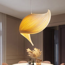 Carica l'immagine nel visualizzatore di Gallery, Creative Living Room Pendant Lamp Restaurant Wood Woven Pendant Lamp
