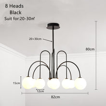 Carica l'immagine nel visualizzatore di Gallery, Nordic Living Room Lamp Modern Simple Dining
