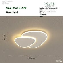 Carica l'immagine nel visualizzatore di Gallery, Lampada da Soffitto Moderna – Design Triangolare Morbido per Camera da Letto
