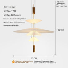 Carica l'immagine nel visualizzatore di Gallery, Modern Minimalist Chandelier Nordic Style Restaurant Acrylic

