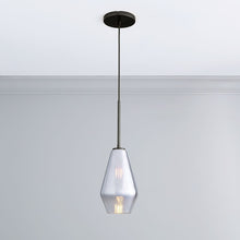 Carica l'immagine nel visualizzatore di Gallery, Nordic Modern Minimalist Cafe Bar Light Luxury Glass Single Head Small Chandelier

