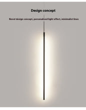 Carica l'immagine nel visualizzatore di Gallery, Applique a sospensione minimal in alluminio – Luci da comodino LED
