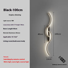 Carica l'immagine nel visualizzatore di Gallery, Simple Bedside Wall Lamp Living Room Background Wall Aisle Corridor Lamps

