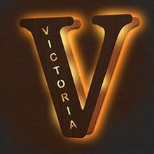 Carica l'immagine nel visualizzatore di Gallery, Personalized Custom Letter Lamp English Name Lamp

