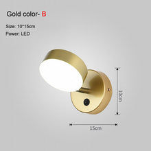 Carica l'immagine nel visualizzatore di Gallery, Bedside wall lamp
