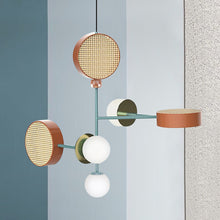 Carica l'immagine nel visualizzatore di Gallery, Colorful Creative Chandelier In The Restaurant
