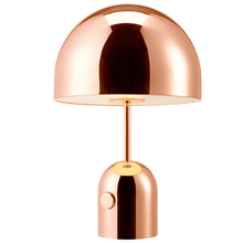 Carica l'immagine nel visualizzatore di Gallery, Mushroom Living Room Bedroom Bedside Rose Gold Exhibition Hall Lamp
