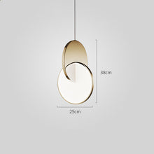 Carica l'immagine nel visualizzatore di Gallery, Lampadario Eclipse a Tre Luci – Ispirato al Design di Lee Broom
