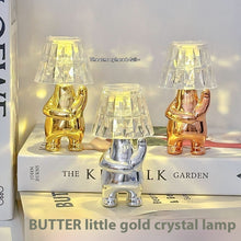 Carica l'immagine nel visualizzatore di Gallery, LED Creative Crystal Small Night Lamp Desktop Decoration Table Lamp
