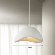 Carica l'immagine nel visualizzatore di Gallery, Lampadario Wabi Sabi – Riproduzione Artigianale in Materiali Organici
