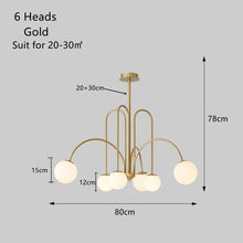Carica l'immagine nel visualizzatore di Gallery, Nordic Living Room Lamp Modern Simple Dining

