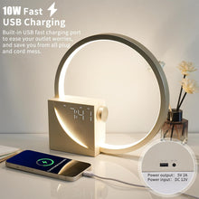 Carica l'immagine nel visualizzatore di Gallery, Alarm Clock White Noise 5V2A USB Charging Touch Small Night Lamp
