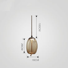 Carica l'immagine nel visualizzatore di Gallery, Dining Room Chandelier Living Room Bar Bedroom Glass Single Head
