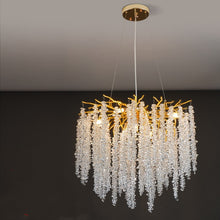 Carica l'immagine nel visualizzatore di Gallery, Villa Living Room Crystal Chandelier Light Luxury Restaurant Bar Table Lamp
